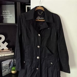 Guess pleated trench coat